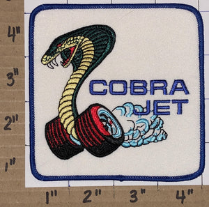 1 FORD MUSTANG COBRA JET MUSCLE CAR AUTOMOBILE AMERICAN MADE CREST EMBLEM PATCH