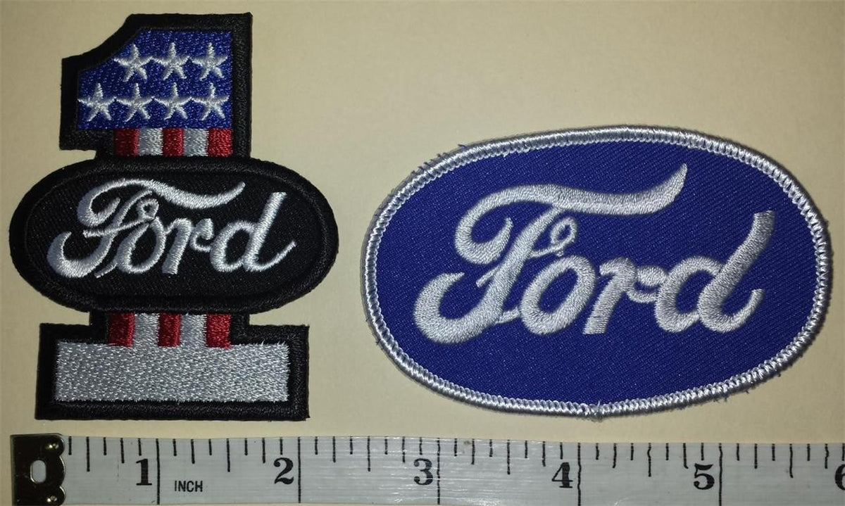 2 FORD TRUCKS F150 #1 HEAVY DUTY BUILT TOUGH EMBLEM PATCH LOT – UNITED ...