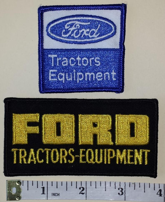 2 FORD TRACTORS EQUIPMENT NEW HOLLAND AGRICULTURE TRACTORS HARVESTER PATCH LOT