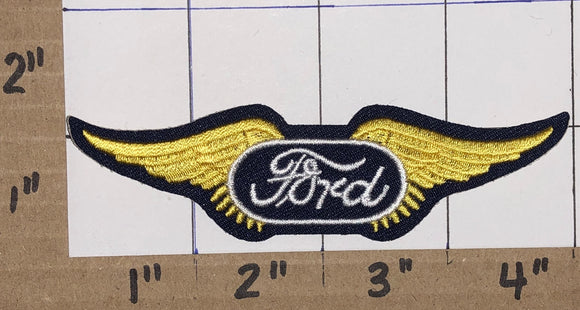 1 FORD WING LINCOLN MERCURY AUTOMOBILE CAR AMERICAN CREST EMBLEM PATCH