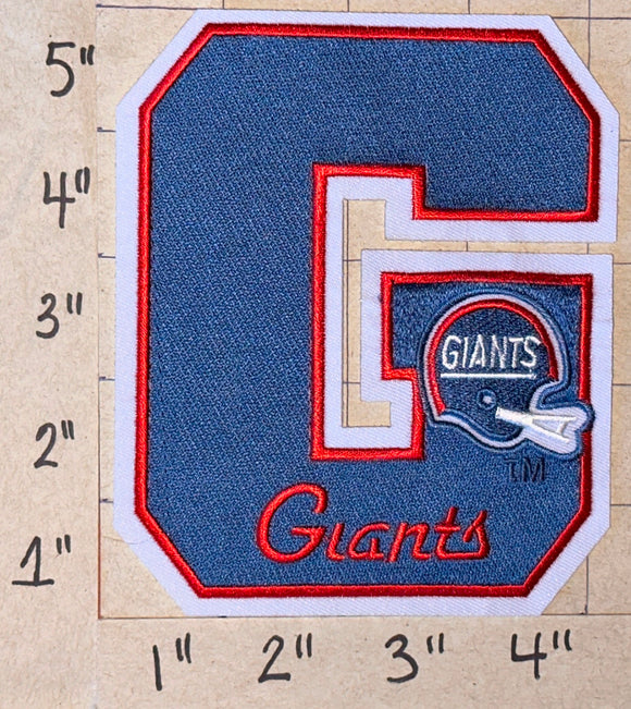 1 VINTAGE NEW YORK GIANTS FOOTBALL LETTER NFL FOOTBALL PATCH