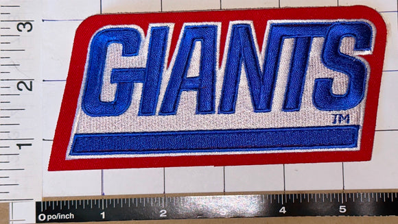 1 VINTAGE NEW YORK GIANTS RED NFL FOOTBALL PATCH