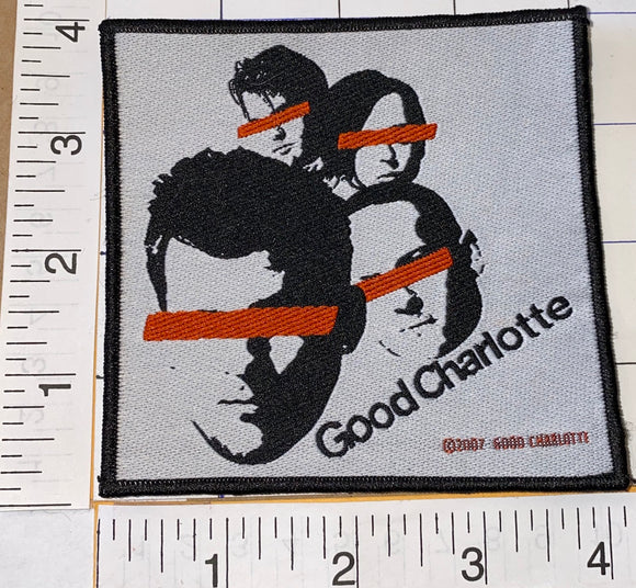 1 GOOD CHARLOTTE AMERICAN ROCK BAND MUSIC CONCERT CREST MUSIC PATCH
