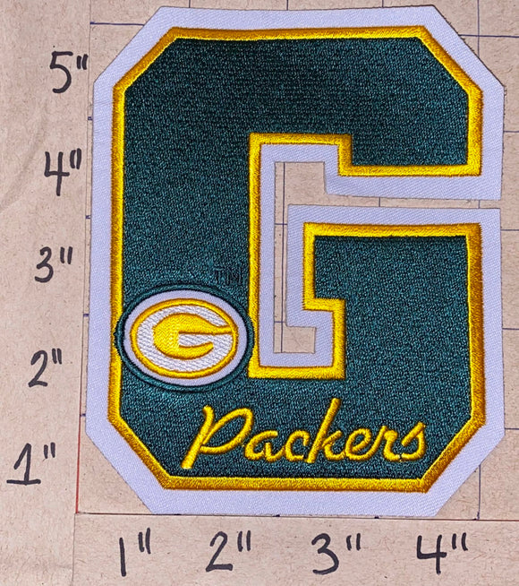 GREEN BAY PACKERS LETTER NFL FOOTBALL EMBLEM CREST PATCH