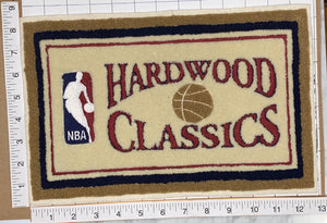 1 VINTAGE HARDWOOD CLASSICS 13" NBA BASKETBALL CHENILLE PATCH