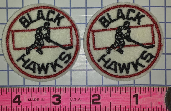 Chicago Black Hawks NHL Hockey Jersey Emblem Patch Indian VTG 70's