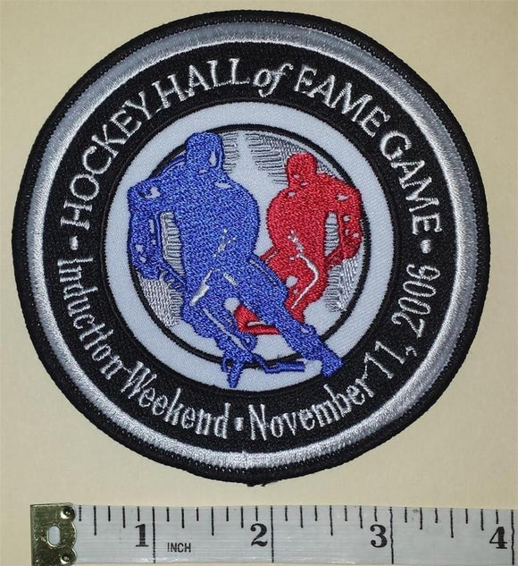 2006 HHOF HALL OF FAME PATRICK ROY MONTREAL CANADIENS NHL HOCKEY EMBLEM PATCH