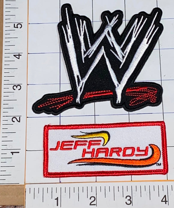 JEFF HARDY WWF WWE WORLD WRESTLING FEDERATION ENTERTAINMENT CREST EMBLEM PATCH