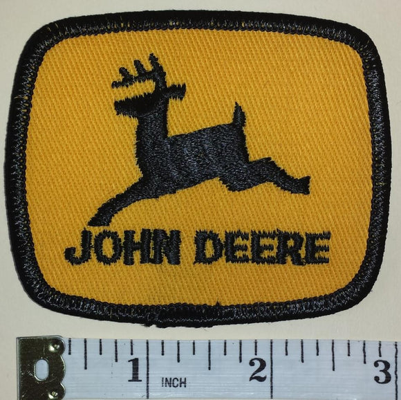1 JOHN DEERE TRACTOR WHEEL AGRICULTURE FARMING FORESTRY MACHINERY PATCH