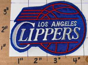 1 VINTAGE LOS ANGELES CLIPPERS NBA BASKETBALL  4" CREST EMBLEM PATCH