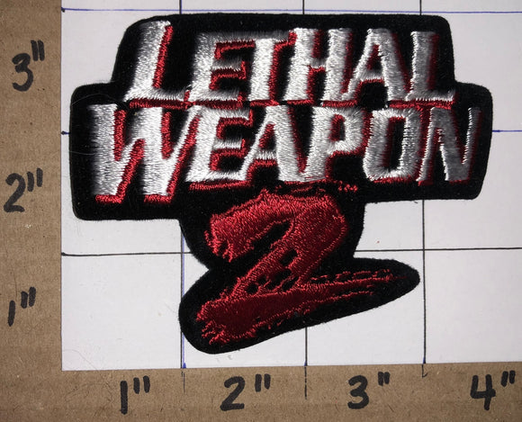 1989 LETHAL WEAPON 2 MOVIE JOE PESCI GIBSON GLOVER CREST EMBELM PATCH
