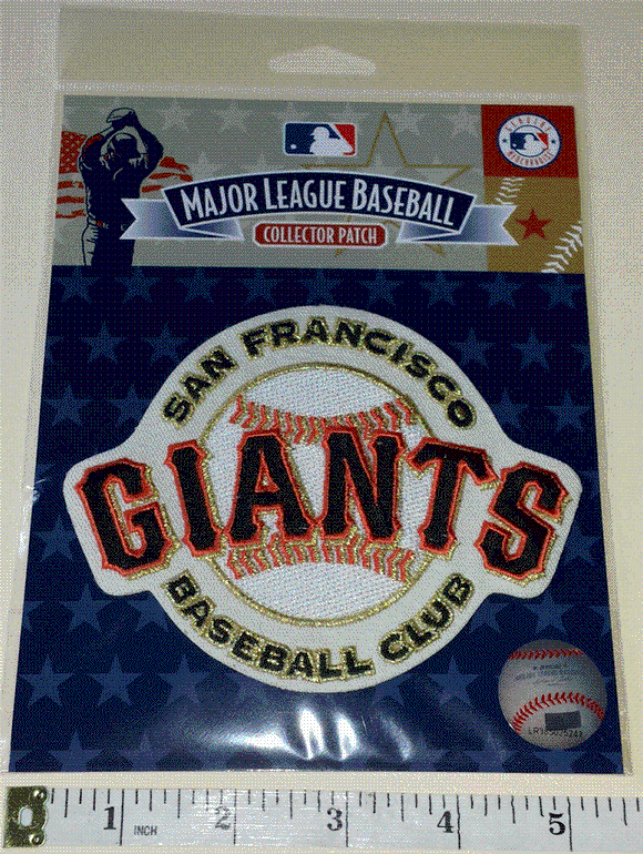 Football Fanatics MLB San Francisco Giants Embroidered Team Logo  Collectible Patch