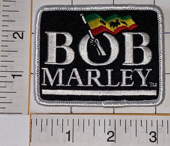 BOB MARLEY REGGAE MUSIC MARIJUANA CANABIS JAMAICA FLAG EMBLEM PATCH