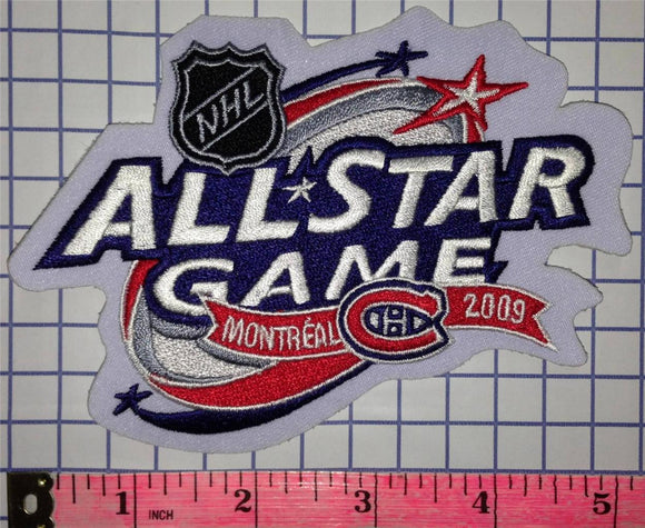 2009 MONTREAL CANADIENS ALL STAR GAME ENGLISH NHL HOCKEY BADGE CREST PATCH