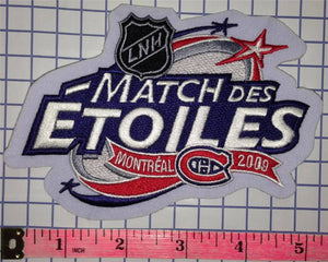 2009 MONTREAL CANADIENS ALL STAR GAME FRENCH NHL HOCKEY BADGE CREST PATCH