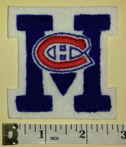 1 RARE VINTAGE MONTREAL CANADIENS CHENILLE NHL HOCKEY CREST BADGE PATCH