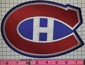 1 MONTREAL CANADIENS 8 INCH NHL HOCKEY CREST BADGE PATCH