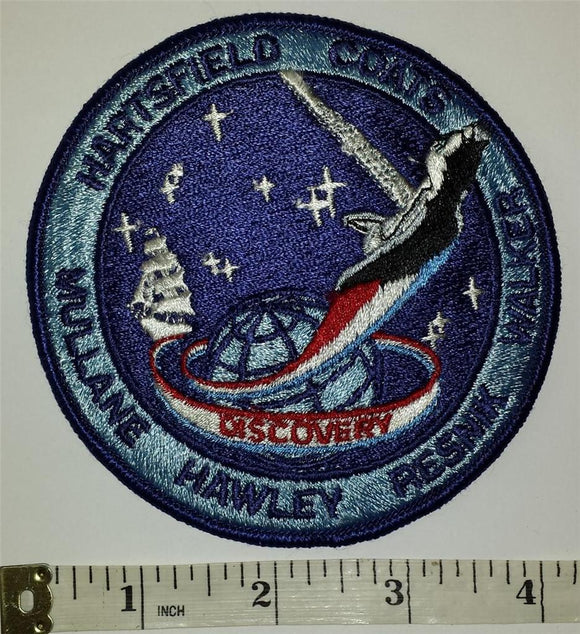 NASA SPACE SHUTTLE DISCOVERY STS-41D HARTSFIELD COATS WALKER RESNIK HAWLEY PATCH