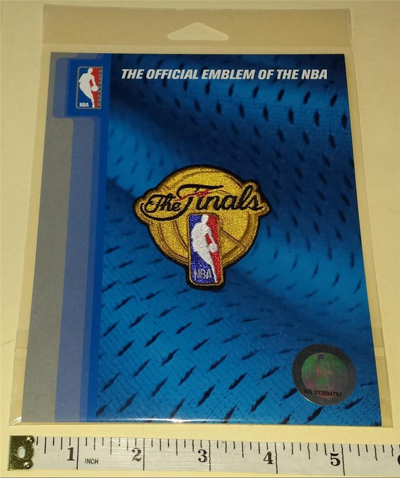 OFFICIAL EMBLEM OF THE NBA BASKETBALL FINALS CHAMPIONSHIP EMBROIDERED PATCH MIP