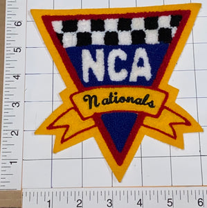 1 RARE NCA NATIONAL CHEERLEADERS ASSOCIATION CHENILLE PATCH ALL STAR NATIONALS