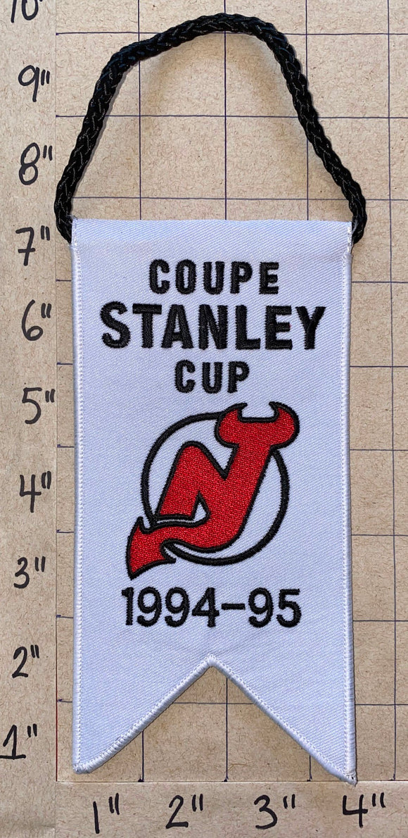 NEW JERSEY DEVILS 1994-95 STANLEY CUP CHAMPIONS BANNER NHL HOCKEY