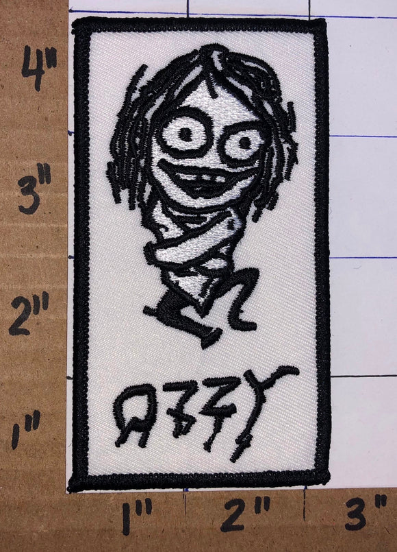 OZZY OSBOURNE AMERICAN HEAVY METAL CONCERT MUSIC PATCH STRAIGHT JACKET