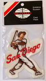 1 VINTAGE SAN DIEGO PADRES MLB BASEBALL PLAYER CREST PATCH MINT IN PACKAGE