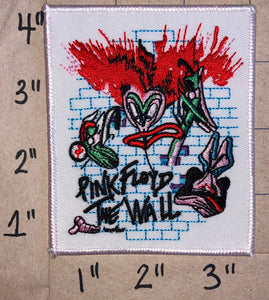 PINK FLOYD THE WALL ALBUM CONCERT MUSIC PATCH ROGERS GILMOUR
