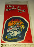 1 RARE VINTAGE 1980 POPEYE IN SPACE MINT IN PACKAGE PATCH EMBLEM CREST