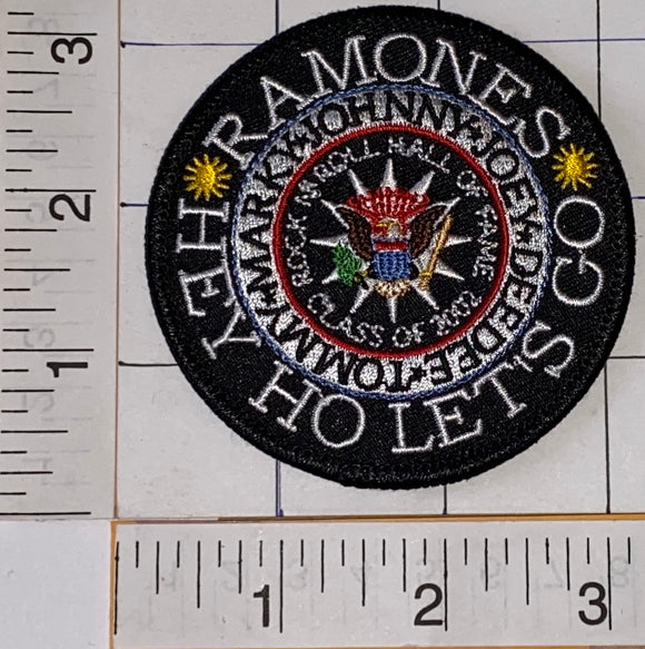 THE RAMONES  JOHNNY TOMMY MARKY JOEY AMERICAN PUNK ROCK MUSIC BAND PATCH