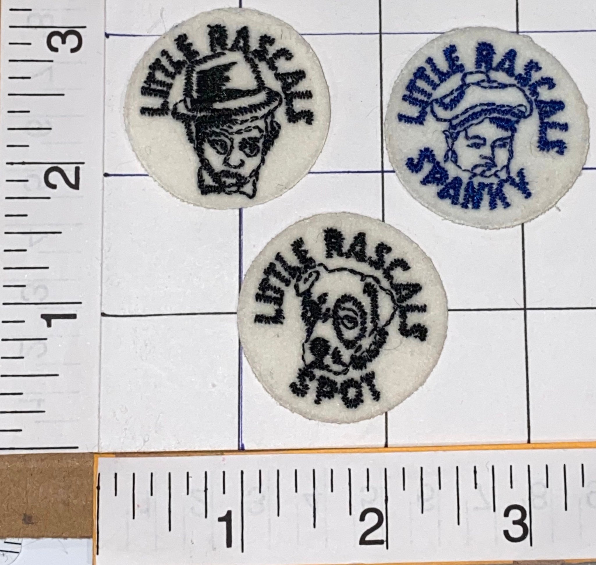 1980'S RARE VINTAGE THE LITTLE RASCALS SPOT SPANKY TV SERIES CREST PAT ...