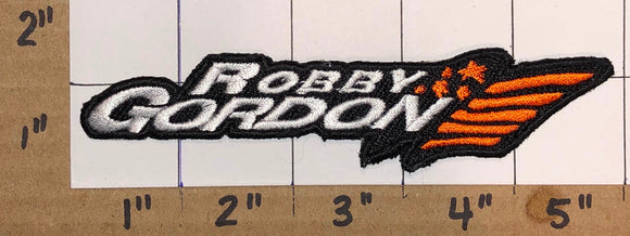 1 ROBBY GORDON NASCAR RACER RACING USA TEAM  CREST EMBLEM PATCH