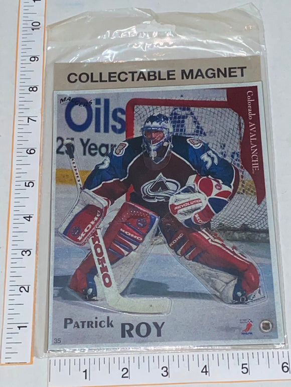 1996 PATRICK ROY COLORADO AVALANCHE NHL HOCKEY HUGE MAGNET