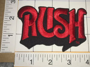 RUSH ROCK MUSIC CONCERT BAND PATCH GEDDY LEE NEIL PEART ALEX LIFESON