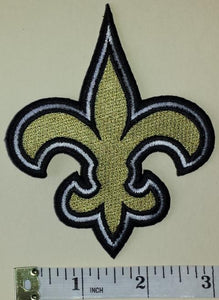 1 NEW ORLEANS SAINTS 4"  NFL FOOTBALL JERSEY PATCH
