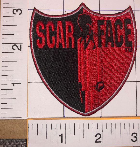 1 OFFICIAL SCARFACE TONY MONTANA AL PACINO THE WORLD IS YOURS EMBLEM PATCH