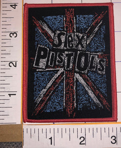 1 THE SEX PISTOLS ENGLISH PUNK ROCK MUSIC BAND CONCERT PINK PATCH