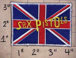 THE SEX PISTOLS ENGLISH PUNK ROCK MUSIC BAND CONCERT PATCH