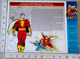 OFFICIAL SHAZAM DC COMICS SUPERHERO WILLABEE & WARD SPEED LIGHTNING EMBLEM PATCH