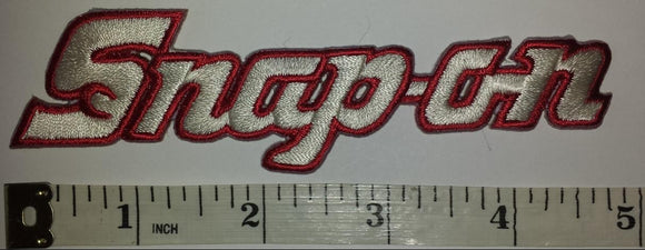 1 SNAP-ON SNAP ON RACING POWER TOOLS NASCAR SPONSOR AUTOMOTIVE WHITE CREST PATCH