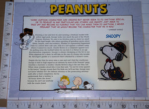 1 SNOOPY AS ATTORNEY CHARLIE BROWN LUCY PEANUTS WILLABEE & WARD PATCH
