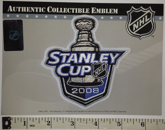 Pittsburgh Penguins vs. Detroit Red Wings Fanatics Authentic Unsigned 2009 Stanley Cup Final National Emblem Jersey Patch
