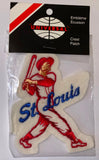 1 VINTAGE ST. LOUIS CARDINALS MLB BASEBALL PLAYER CREST PATCH MINT IN PACKAGE