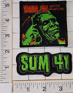 SUM 41 MUSIC ROCK BAND DOES THIS LOOK INFECTED PATCH LOT