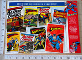 OFFICIAL SUPERMAN DC COMICS SUPERHERO WILLABEE & WARD MAN OF STEEL EMBLEM PATCH