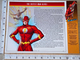 THE FLASH DC COMICS SUPERHERO WILLABEE & WARD JUSTICE LEAGUE EMBLEM PATCH