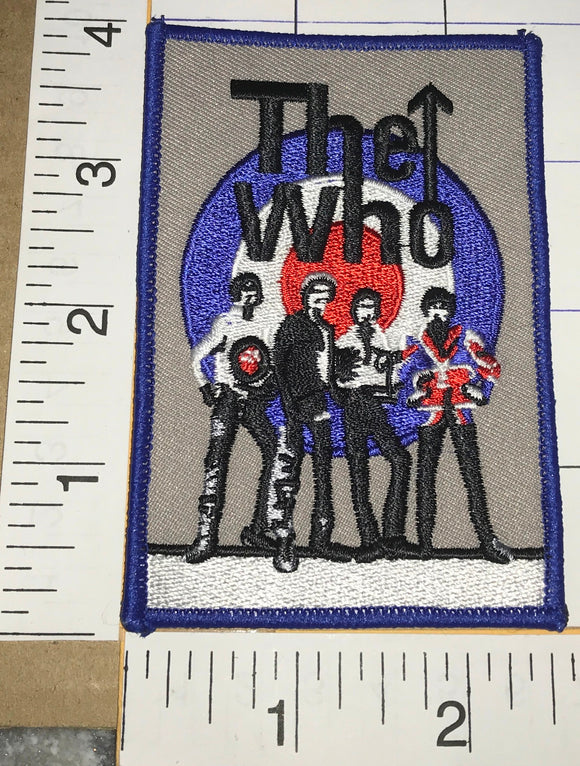 THE WHO ENGLISH ROCK BAND DALTRY MOON TOWNSHEND ENTWHISTLE MUSIC PATCH