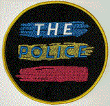 THE POLICE SYNCHRONICITY ALBUM CONCERT MUSIC 5" PATCH STING SUMMERS COPELAND