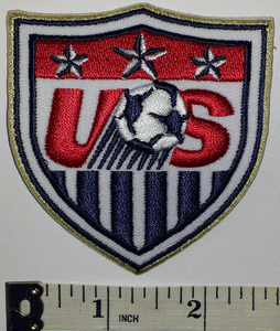 US UNITED STATES SOCCER FEDERATION USSF CREST BADGE PATCH