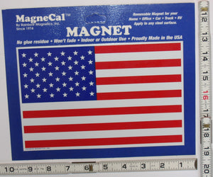 1 AMERICAN UNITED STATES FLAG MAGNET mint in package